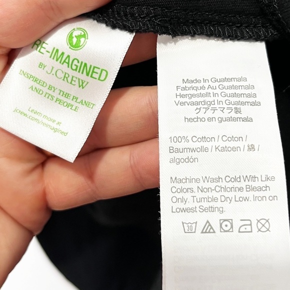 New J. Crew Knit Broken-in Jersey Tiered Mini Dress - Picture 10 of 10